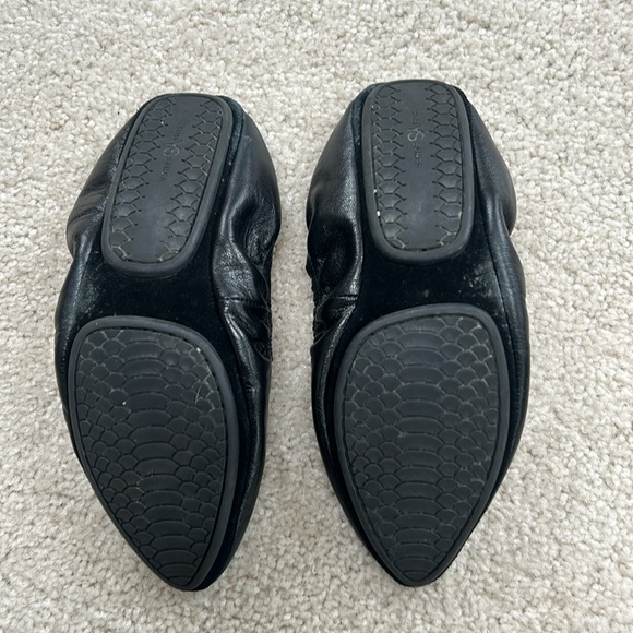 Yosi Samra Foldable Ballet Flat, black, 8 - Picture 3 of 4